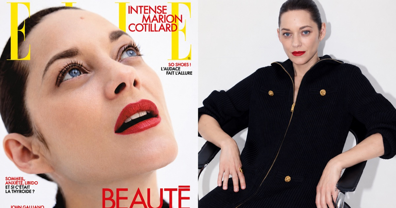 Marion cotillard elle france 2026 photoshoot