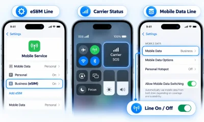my esim not working iphone status settings walkthrough.webp