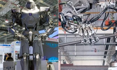neodradynamics neo1 13 foot tall robot