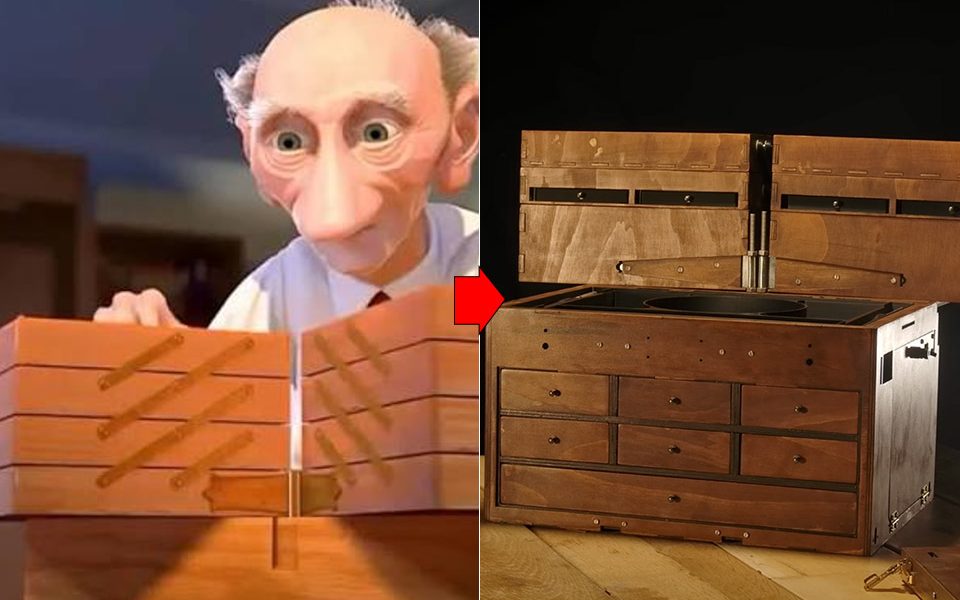 real life toy story 2 cleaners chest project