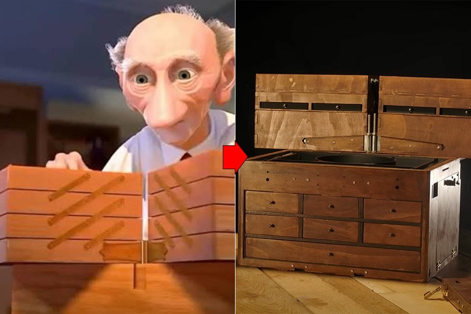 real life toy story 2 cleaners chest project