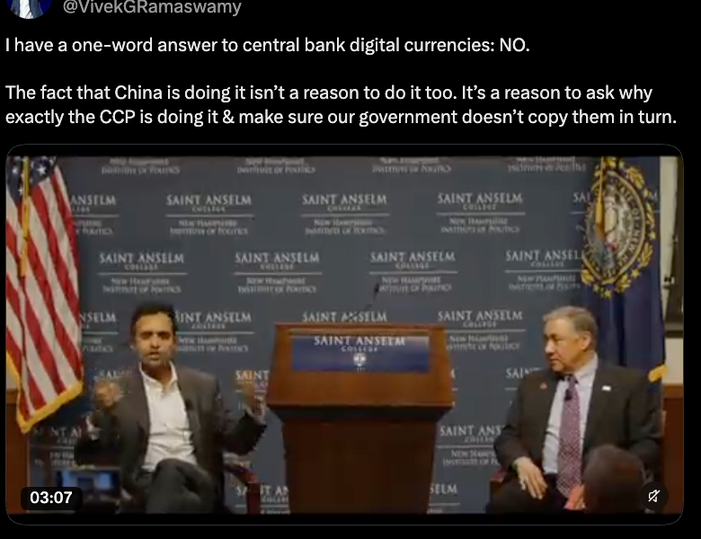 Will Vivek Ramaswamy Focus on Crypto in his Gubernatorial Run?