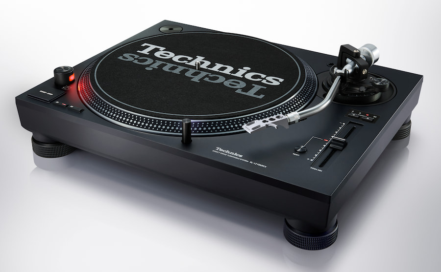 technics sl 1210mkx dj turntable angle