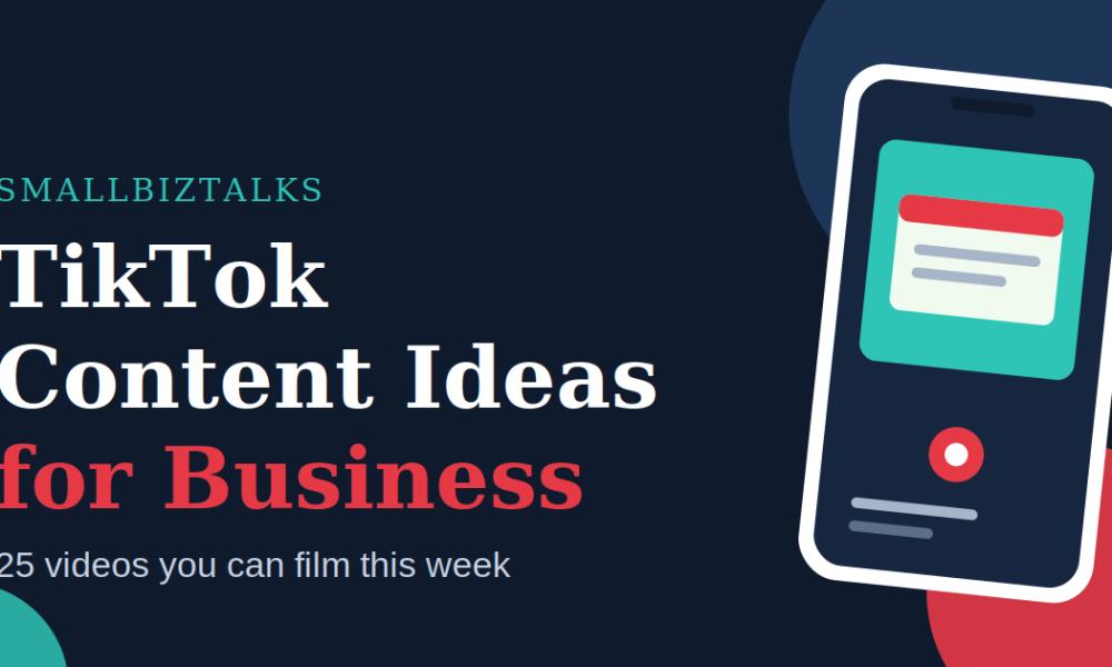 tiktok video ideas