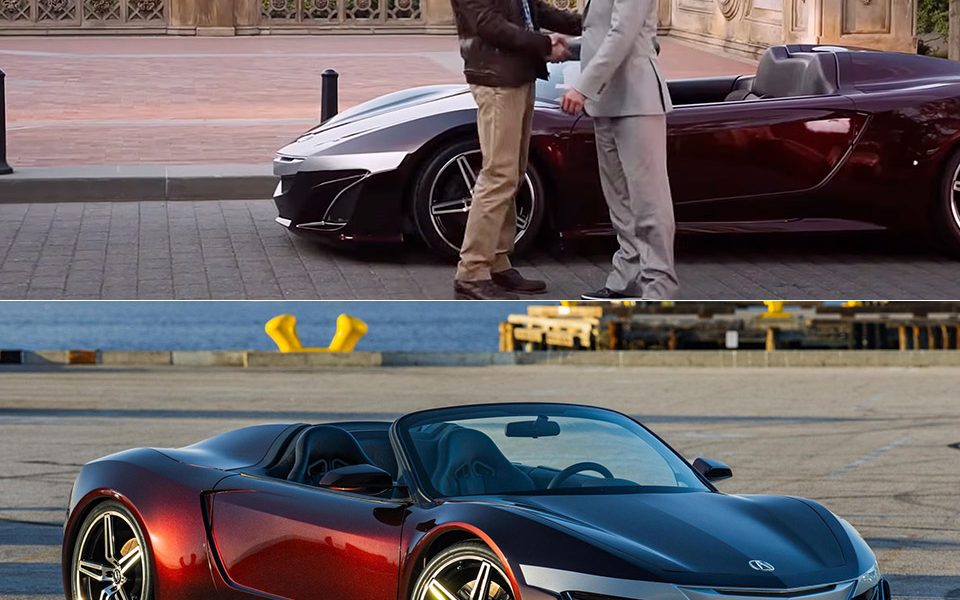 tony stark acura nsx roadster concept avengers for sale auction