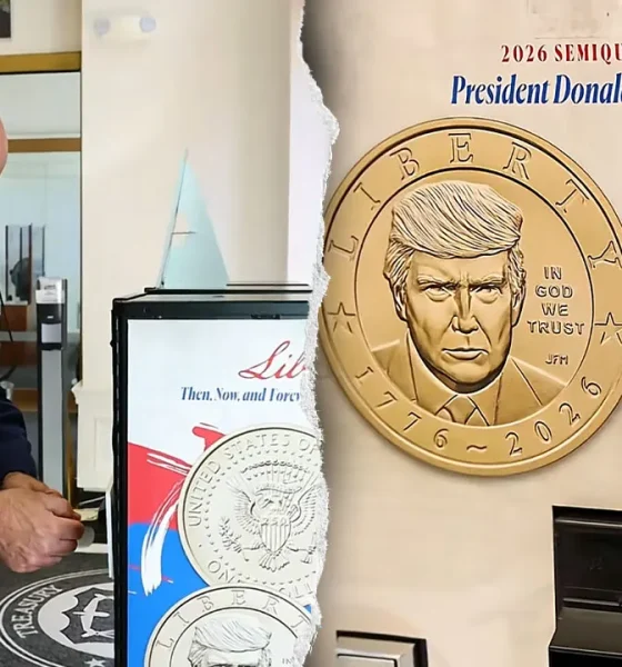 Treasury promotes Trump dollar coin with liberal coffee shop challenge